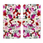 Wholesale iPhone 5C Slim Flip Design Wallet Case (Flower)